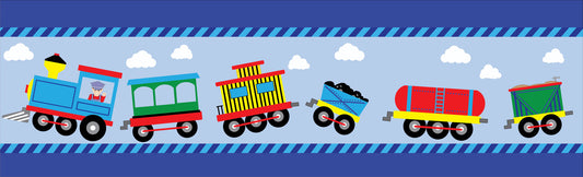 Everyday Kids Choo Choo Train Window Valance