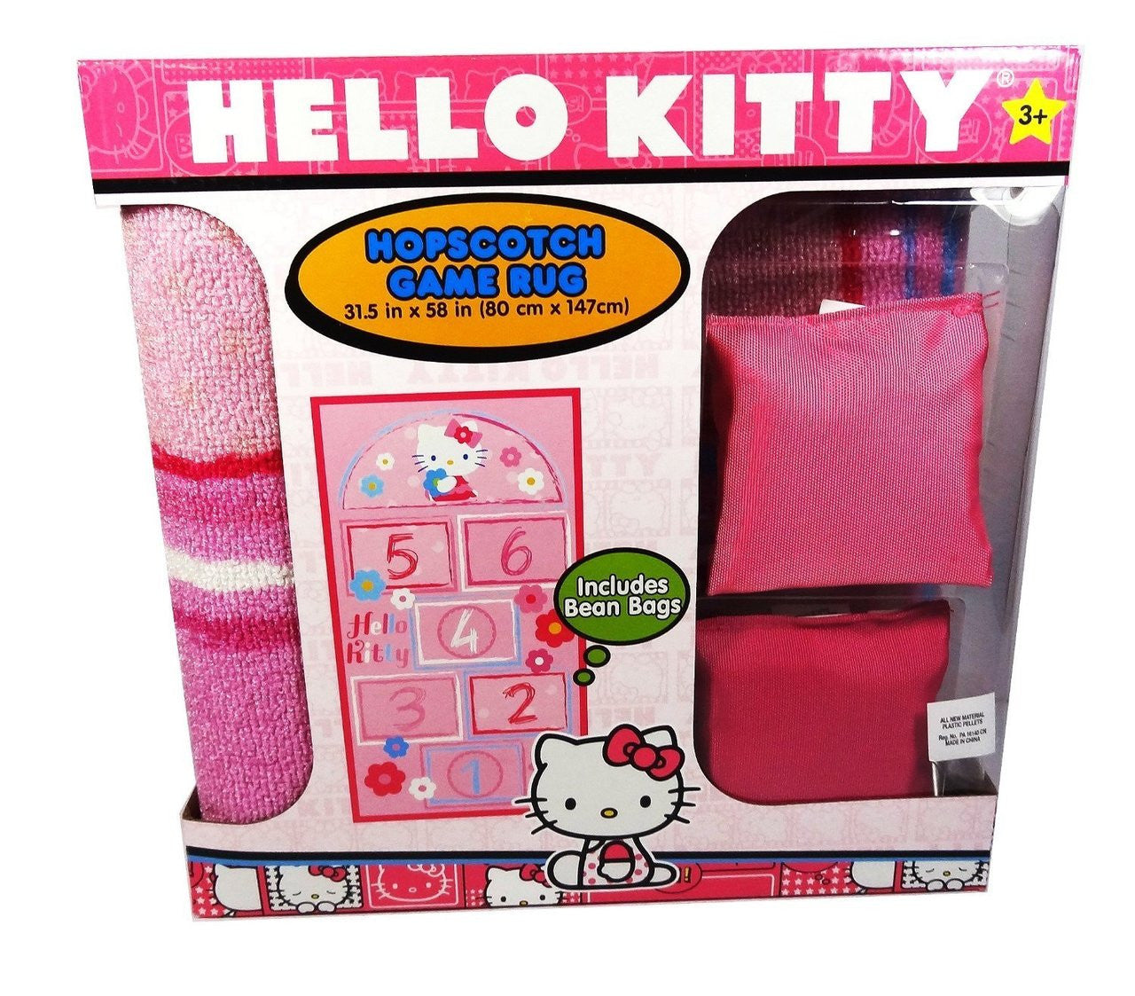Hello Kitty 'Hopscotch Game' Rug