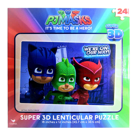 PJMASKS Super 3D Lenticular Puzzle