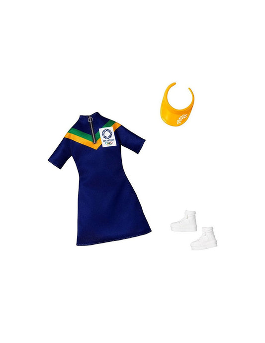 Barbie Outfit Olympics Fashion Blue