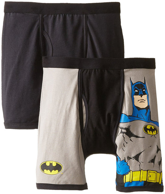 Batman Boys 2-Pack Boxer Briefs-S(4)