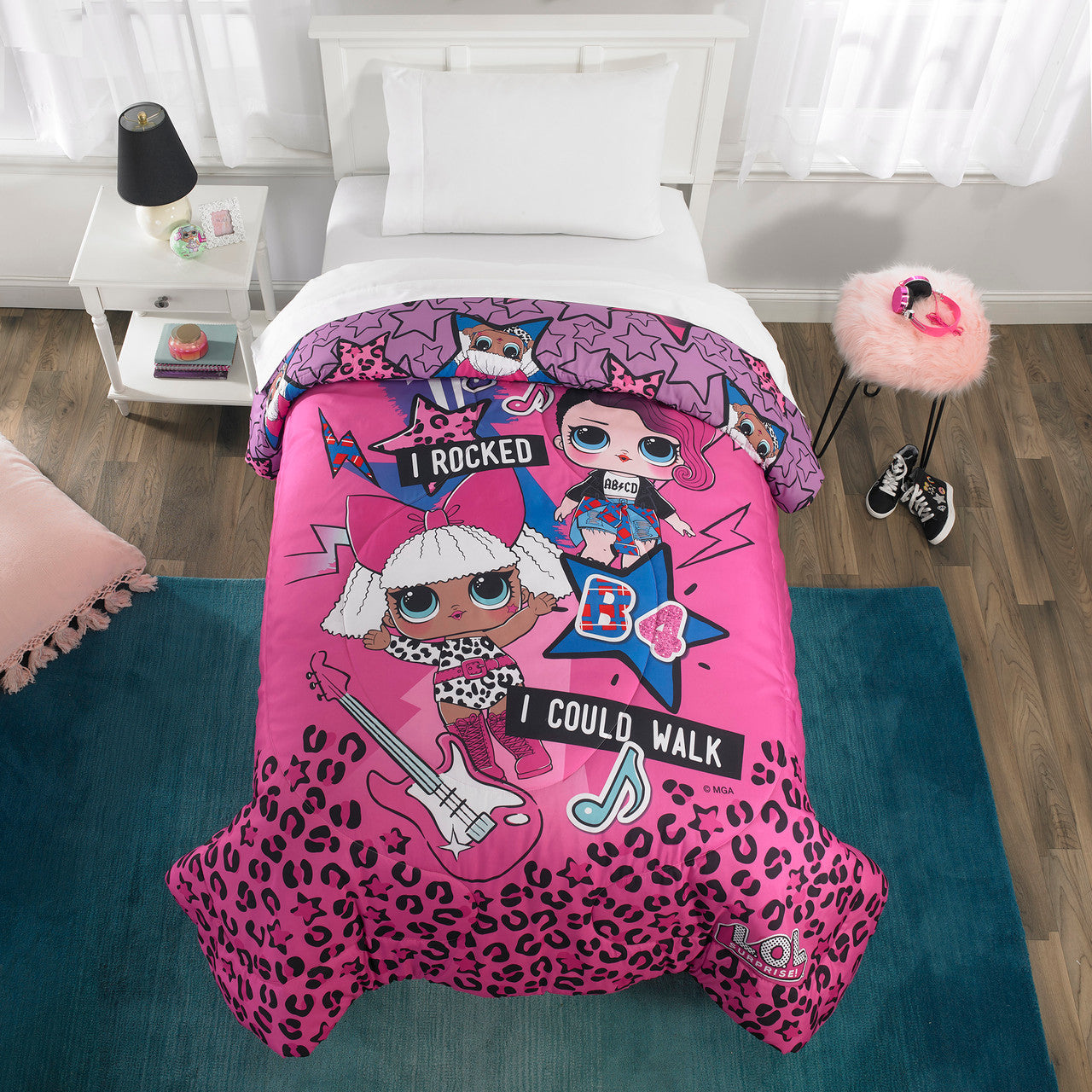 L.O.L. Surprise! Twin/Full Reversible Comforter