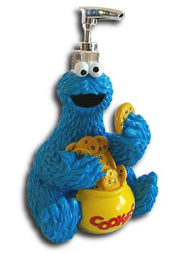 Sesame Street Cookie Monster Soap / Lotion Pump Dispenser