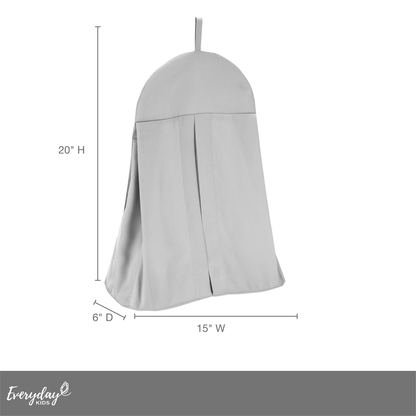 Everyday Kids Gray Diaper Stacker