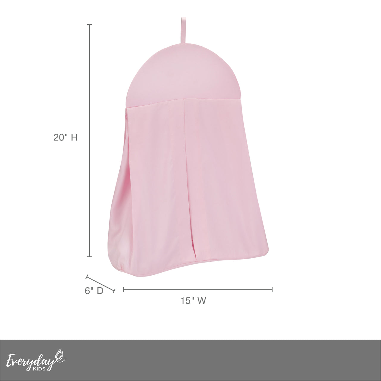 Everyday Kids Pink Diaper Stacker