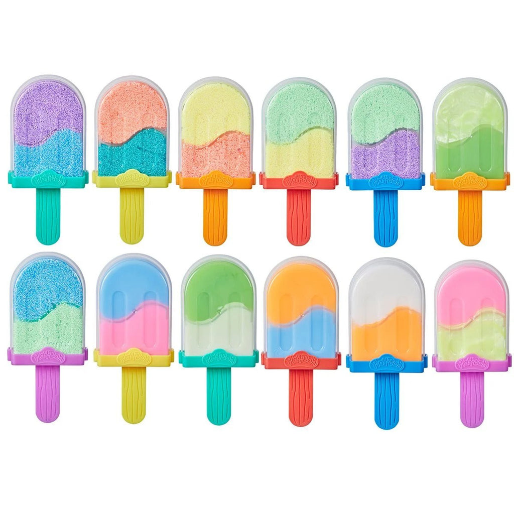 Play-Doh Foam and Slime Super Stretch Pop Ice Cream Toy, Colors Vary