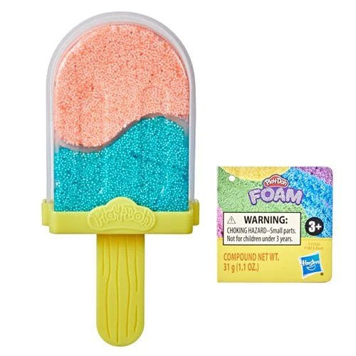 Play-Doh Foam and Slime Super Stretch Pop Ice Cream Toy, Colors Vary