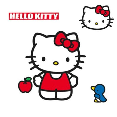 Hello Kitty Wall Accent Sanrio Classic Kitty Giant Decal