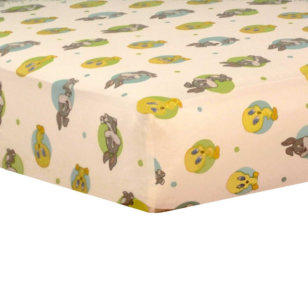 Looney Tunes Natures Fantasy 3 Pc Crib Bedding Set