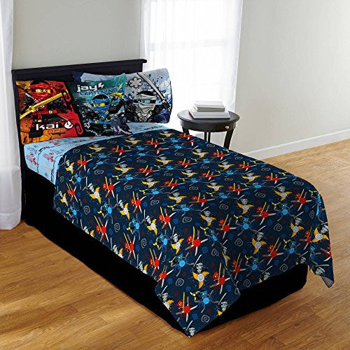 Ninjago Masters of Spinjitzu Twin Sheet Set