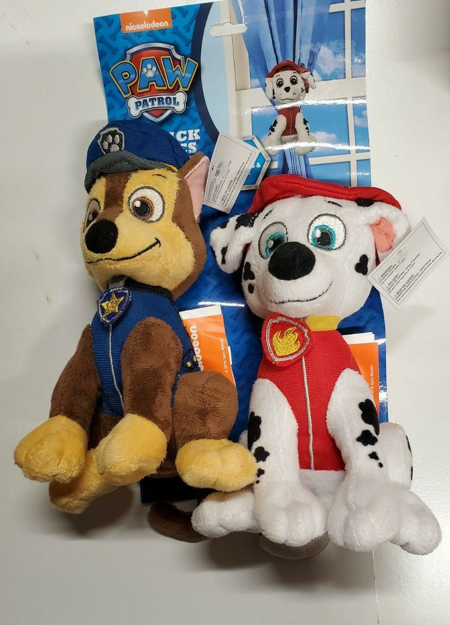Tie-Back Buddies Paw Patrol-Chase & Marshall