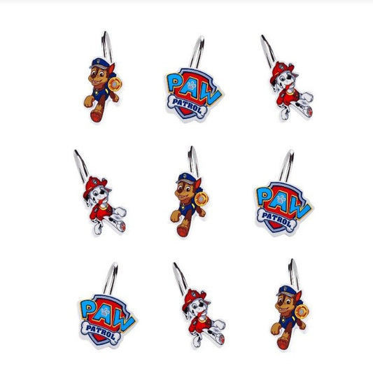 Paw Patrol Shower Curtain Hooks