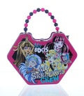 Monster High Purse Shaped Tin Box With Beaded Handle-Pink