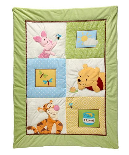 Disney Winnie the Pooh Sunny Day 3-piece Crib Bedding Set