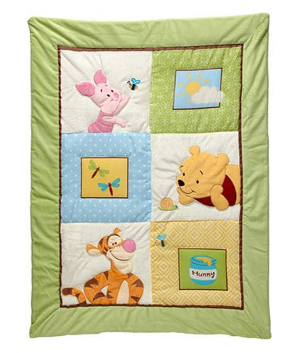 Disney Winnie the Pooh Sunny Day 3-piece Crib Bedding Set