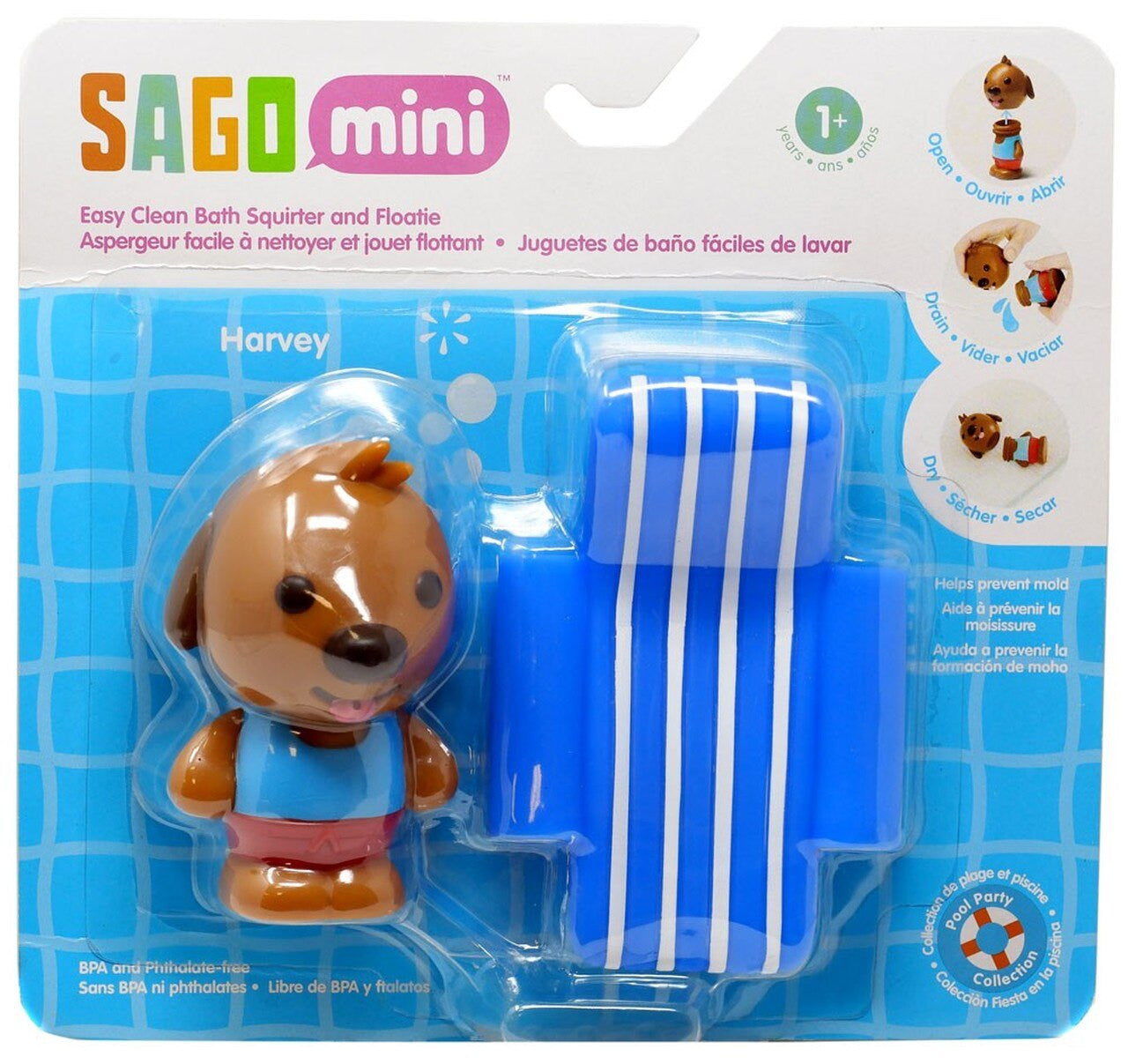 Sago Mini Pool Party Floating Doll Harvey