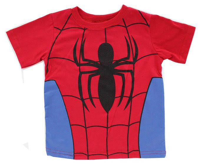 Marvel Spiderman Toddler Boys' "Spidey" 2-Piece T-Shirt & Shorts Set (4T)