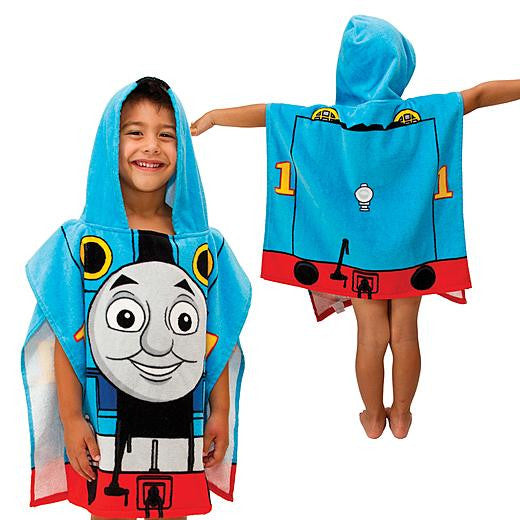 Thomas The Tank Engine "Fun" Hooded Towel/Poncho