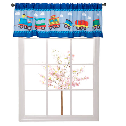 Everyday Kids Choo Choo Train Window Valance